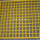 Κίτρινο έγχρωμο PVC επικαλυμμένα συγκολλημένα πλέγματα